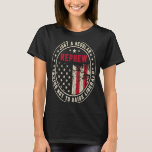 Retro, bara ett vanligt Nephew höjer liberaler Ame T Shirt