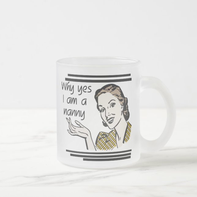 Retro barnflickaT-tröja och gåvor Frostad Glasmugg (Höger)