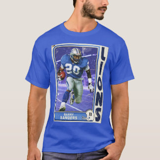 Retro Barry Sanders d T Shirt