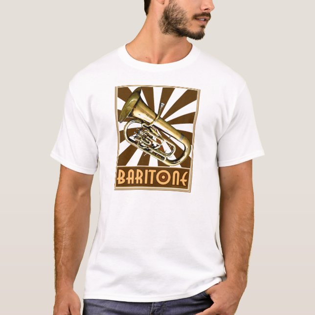 Retro baryton tee (Framsida)