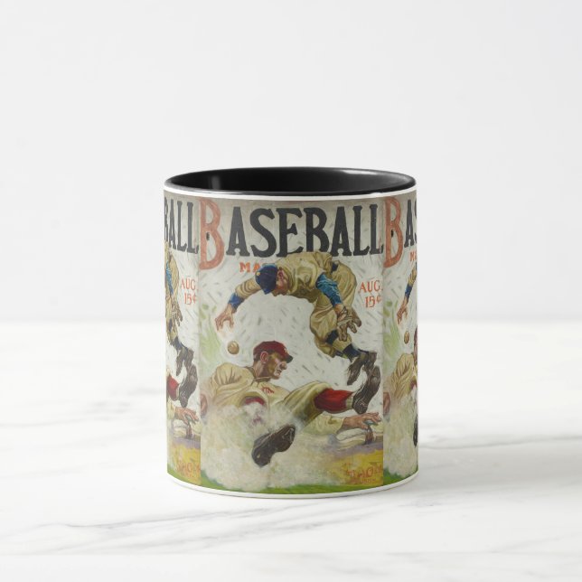 Retro Baseball: Klassiska spelsport Mugg (Center)