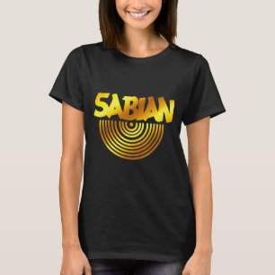 Retro Basic Gul Sabian Citat Roligt Vintage  T Shirt