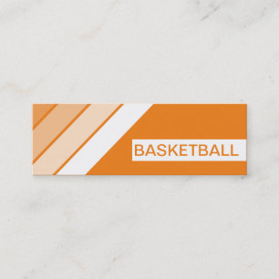 retro BASKETBALL Mini Visitkort
