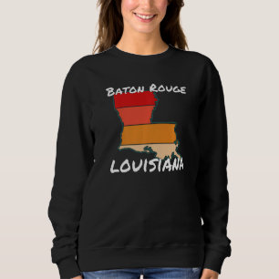 Retro Baton Rouge LA Louisiana Kläder Souvenir 3 T Shirt