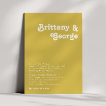 Retro Beach | Guld Traditionellt Bröllop