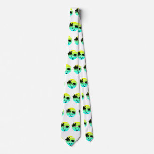 Retro Beach Handflatan Träd Slips