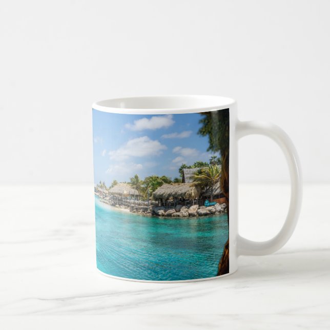 Retro Beach House Kaffemugg (Höger)
