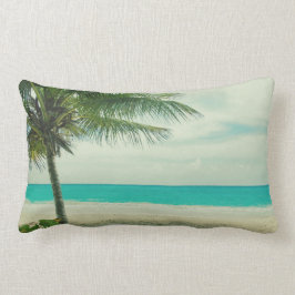 Retro Beach-tema Lumbarkudde