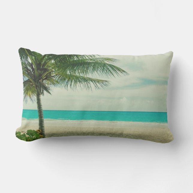 Retro Beach-tema Lumbarkudde (Framsida)