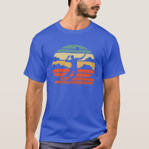 Retro Beach Volleyball T Shirt