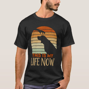 Retro Beagle Det här är mitt liv nu. T Shirt