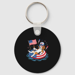 Retro beagle öl usa 250-årsjubileum 4:e nyckelring