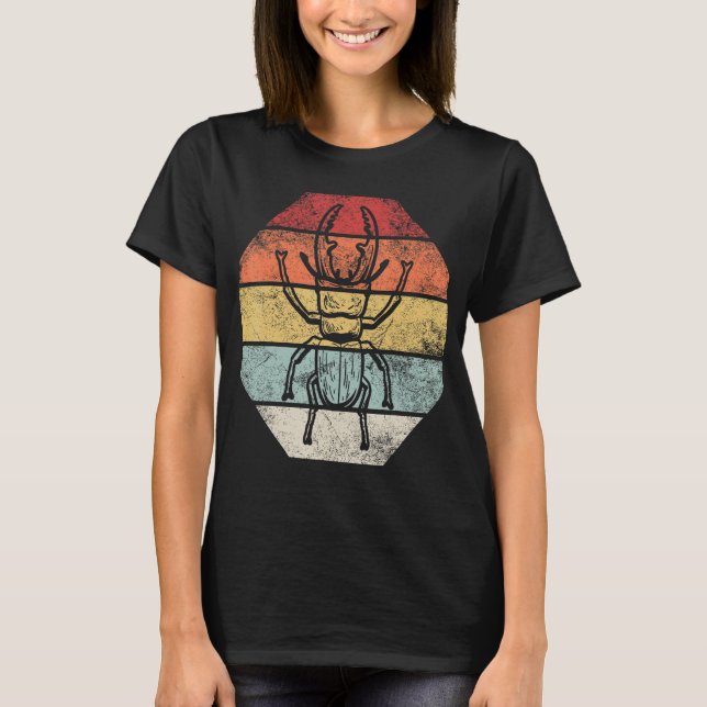 Retro Beatle Whisperer Insekt Collector Kryp Catch T Shirt (Framsida)
