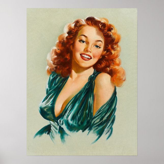 Retro Beauty 06 Poster (Framsidan)