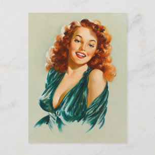 Retro Beauty 06 Vykort