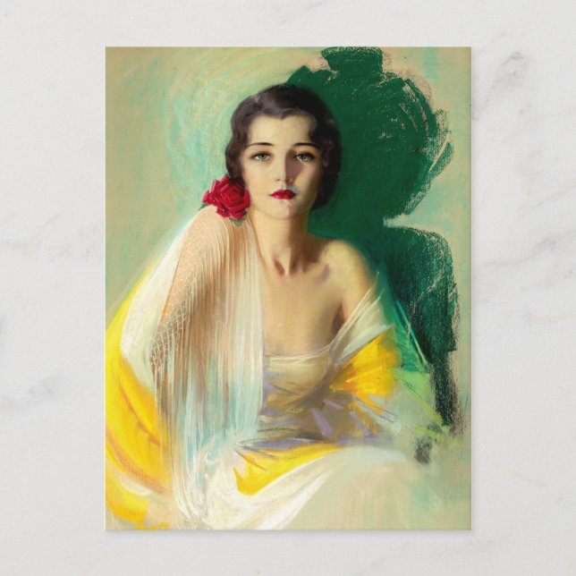 Retro Beauty 33 Vykort (Framsida)