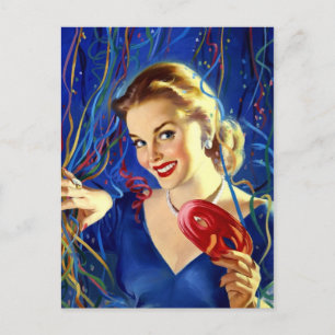 Retro Beauty 35 Vykort