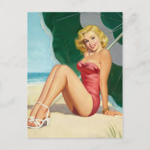 Retro Beauty 63 Vykort