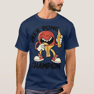Retro Beer Pong Champion Vintage Ping Pong Paddle T Shirt