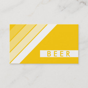 retro BEER Visitkort
