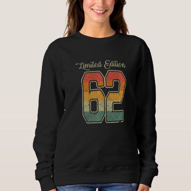 Retro Begränsad Edition 62 Vintage 1962 T Shirt (Framsida)