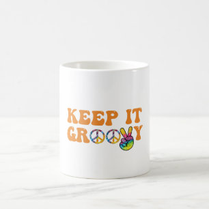 Retro-behållan är groovisk kaffemugg