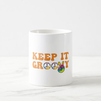 Retro-behållan är groovisk kaffemugg