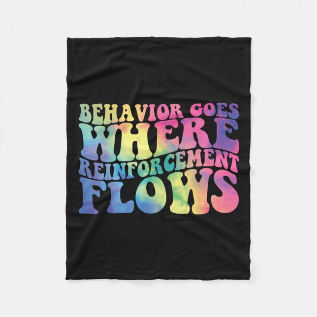 Retro Behavior Goes Where Reinforcement Flows Aba  Fleecefilt (Framsidan)