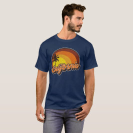 Retro bekymrad look för Kalifornien sol T-shirt