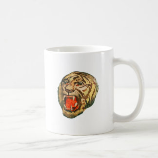Retro Bengal tiger Kaffemugg