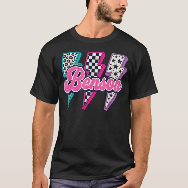 Retro Benson Vintage Kid T Shirt (Framsida)