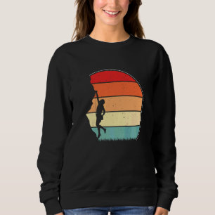 Retro Bergsbestigare Vintage Klippklättring T Shirt