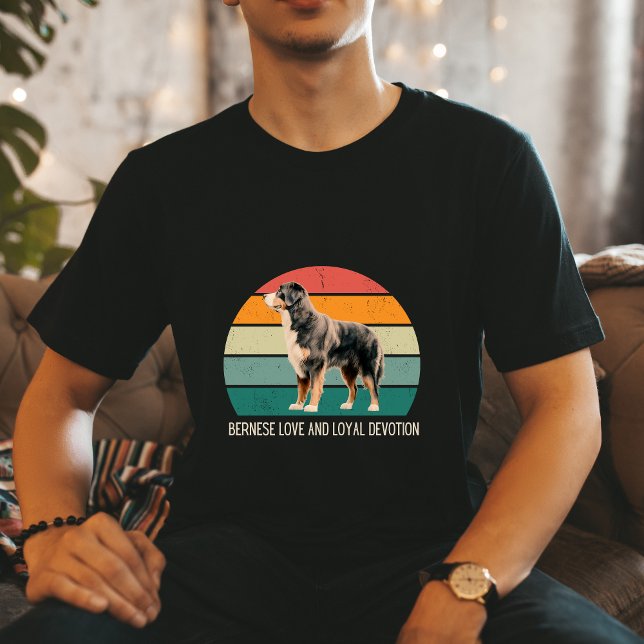 Retro Bernese Mountain Dog Lover cute Tee  (Skapare uppladdad)