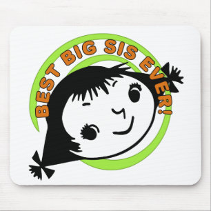 Retro Best Big Sister någonsin Musmatta