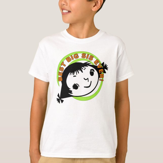 Retro Best Big Syrran någonsin Tee Shirt (Framsida)