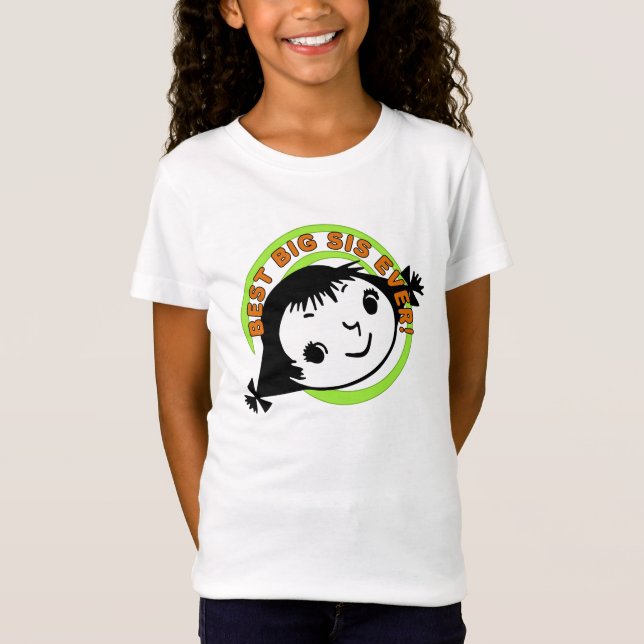 Retro Best Big Syrran någonsin Tee Shirt (Framsida)