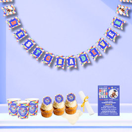 Retro Best Grad - någonsin fotoStudentfest Vimplar