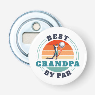 Retro Best Grandpa by Par Anpassningsbar Fars dag  Flasköppnare