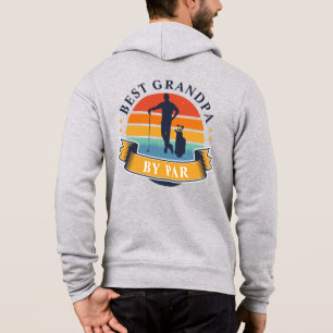Retro Best Grandpa by Par Anpassningsbar Golfer T Shirt