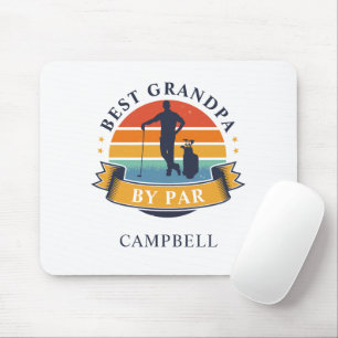 Retro Best Grandpa by Par Personlig Golfer Pappa Musmatta