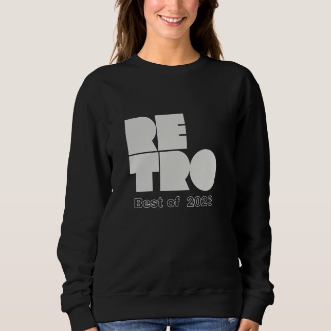 Retro Best of 2023 T Shirt (Framsida)