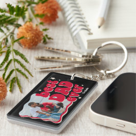 Retro Best Pappa någonsin Photo Keepsaké