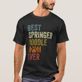 Retro Best Springerdoodle Mamma ant Doodle MammaMo T Shirt