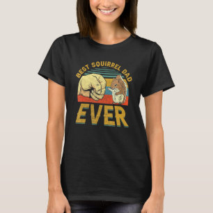 Retro Best Squirrel Pappa Squirrel Pappa Far T Shirt