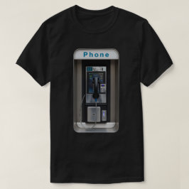 Retro-betaltelefondesign, Vintagens telefonautomat T Shirt