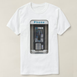 Retro-betaltelefondesign, Vintagens telefonautomat T Shirt