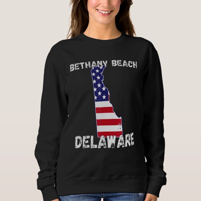 Retro Bethany Beach Delaware Apparel_2 T Shirt (Framsida)