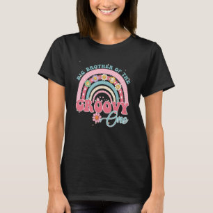 Retro Big Brother of Groovy One Matching Family 1s T Shirt