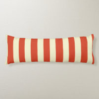 Retro Big Top Stripe Body Pillow