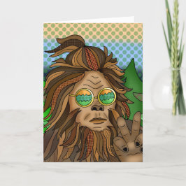 Retro Bigfoot | Konsthandelsdag Kort